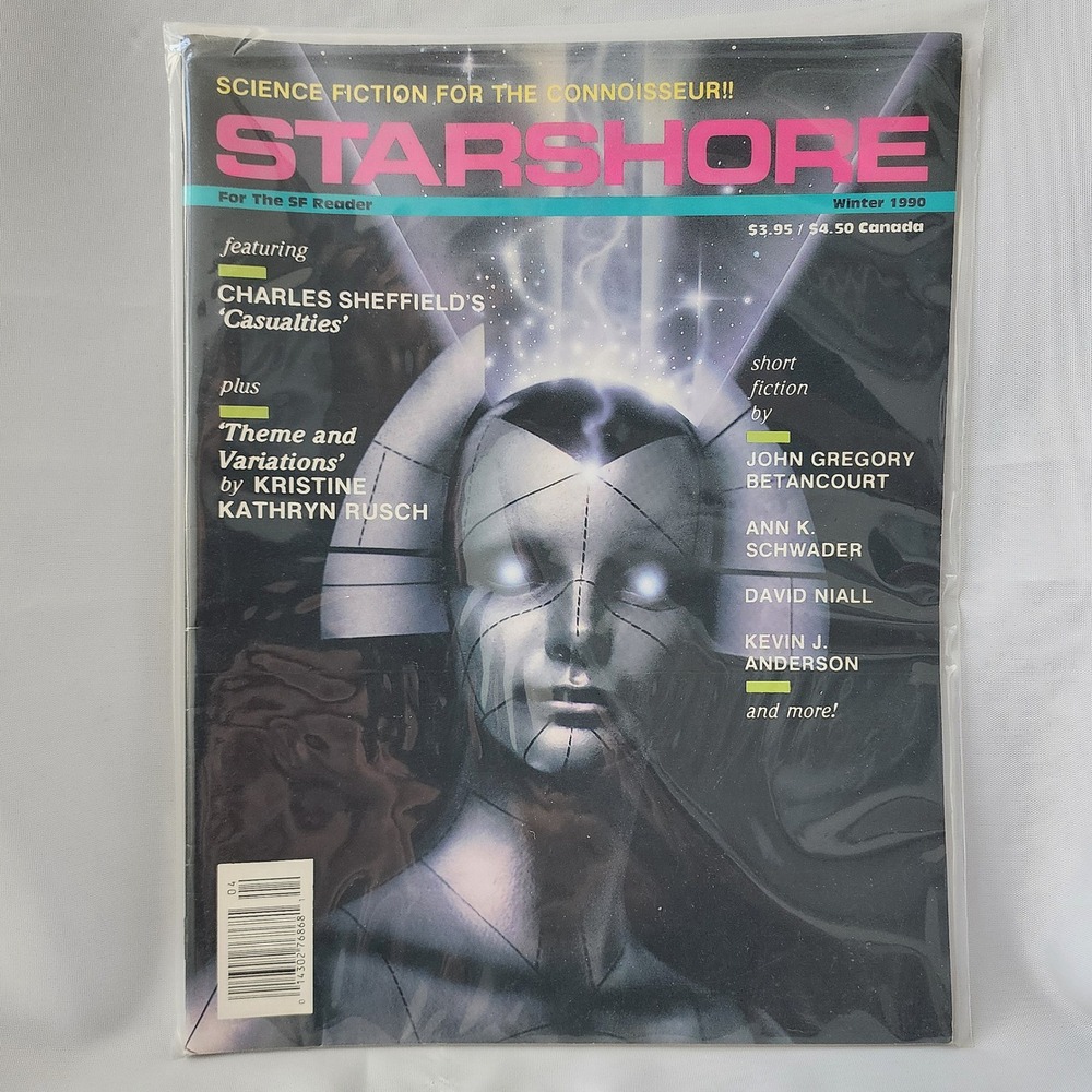 Starshore Winter 1990 Sci-Fi Magazine‎ Charles Sheffield Kevin Anderson Vintage